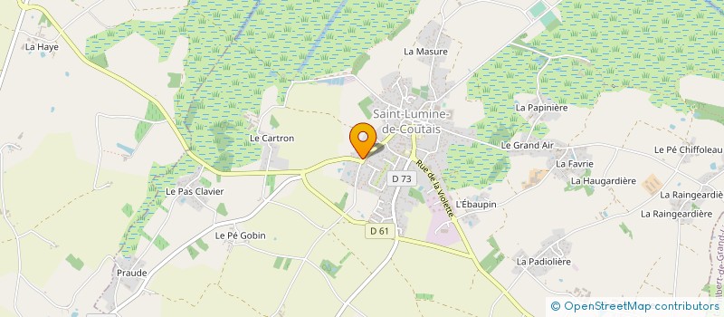 localisation de l'entreprise NANTES PORT ACCUEIL  SAINT-LUMINE-DE-COUTAIS