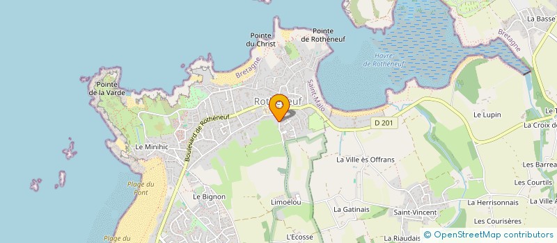 localisation de l'entreprise NANTES RENNES ST MALO à SAINT-MALO