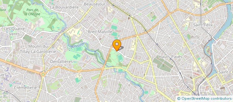 localisation de l'entreprise NANTES RESEAU SPORT  NANTES