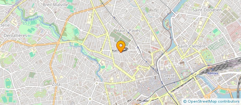 localisation de l'entreprise NANTES-ROLLER à NANTES