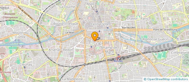 localisation de l'entreprise NANTES SANTEUIL, STE EN LIQUIDATION  RENNES