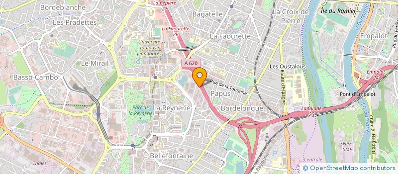 localisation de l'entreprise NANTES SELF STOCKAGE à TOULOUSE