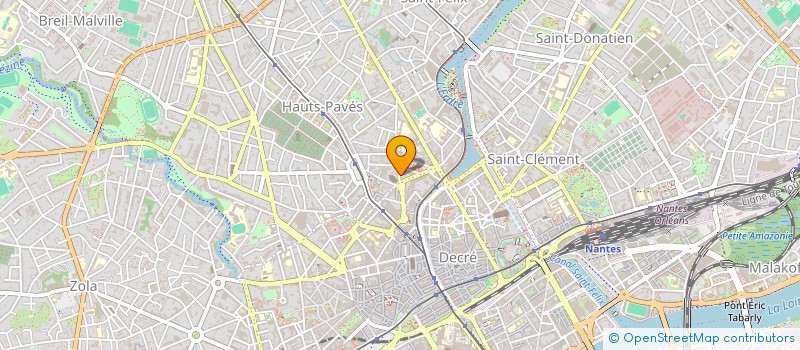 localisation de l'entreprise NANTES SOINS A DOMICILE à NANTES
