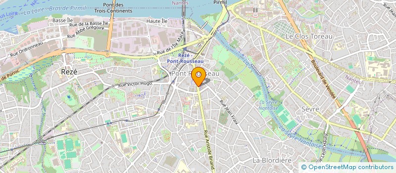 localisation de l'entreprise NANTES SUD IMMOBILIER  REZE