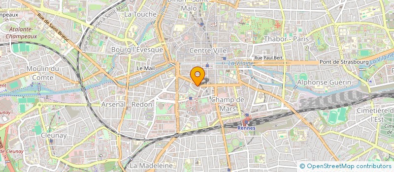 localisation de l'entreprise NANTES TRIPODE  RENNES