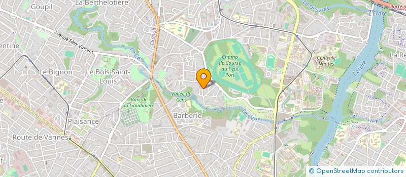 localisation de l'entreprise NANTES VELO JARDINS SERVICE  NANTES