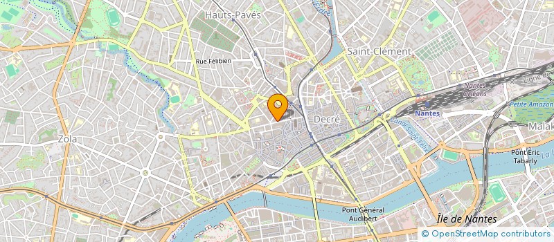 localisation de l'entreprise NANTES WEB à NANTES