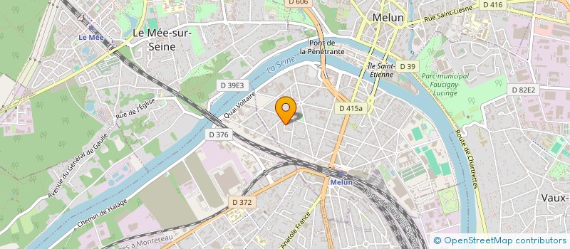localisation de l'entreprise NANTES YVERNOGEAU  MELUN