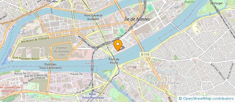 localisation de l'entreprise NANTESPA à NANTES