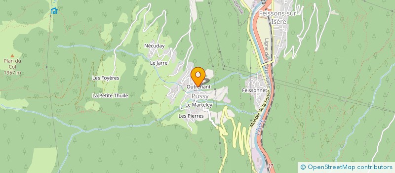 localisation de l'entreprise NANTETRAI  LA LECHERE