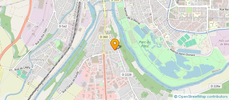 localisation de l'entreprise NANTEUIL PILATES ASSOCIATION à NANTEUIL-LES-MEAUX
