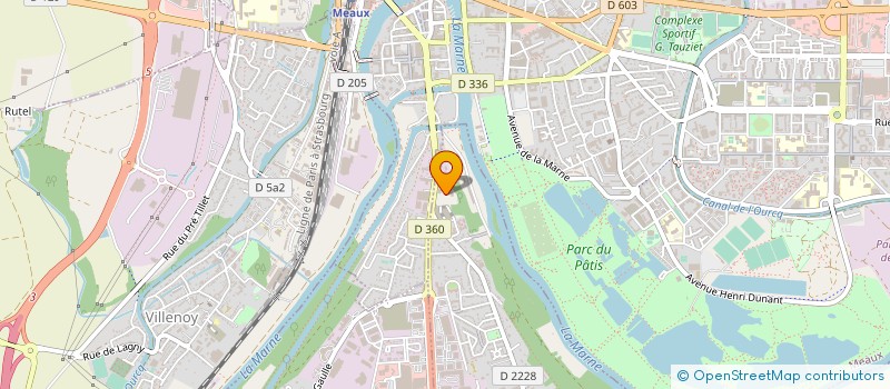 localisation de l'entreprise NANTEUIL STOCK à NANTEUIL-LES-MEAUX