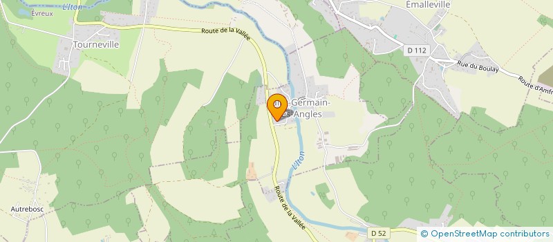 localisation de l'entreprise NANTIER BATIMENT  SAINT-GERMAIN-DES-ANGLES