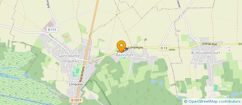 localisation de l'entreprise NANTIN  BAZICOURT