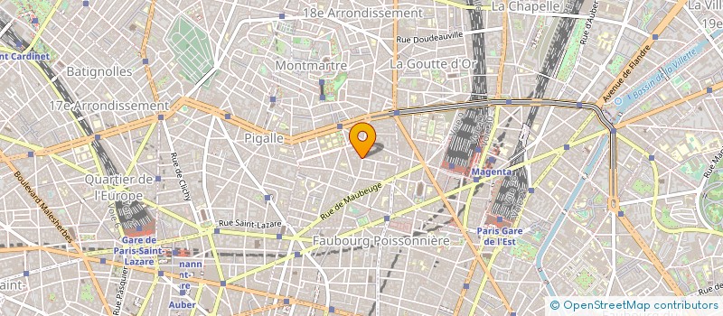 localisation de l'entreprise NANTUCKET à PARIS