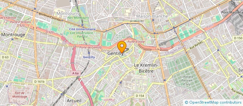 localisation de l'entreprise NANTY INVESTISSEMENTS à GENTILLY