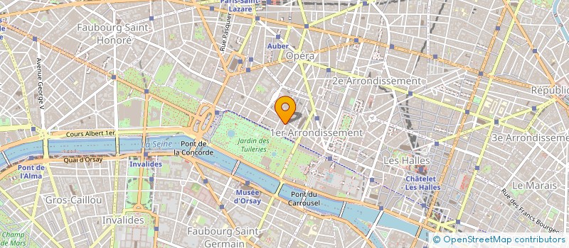 localisation de l'entreprise NANTYR à PARIS