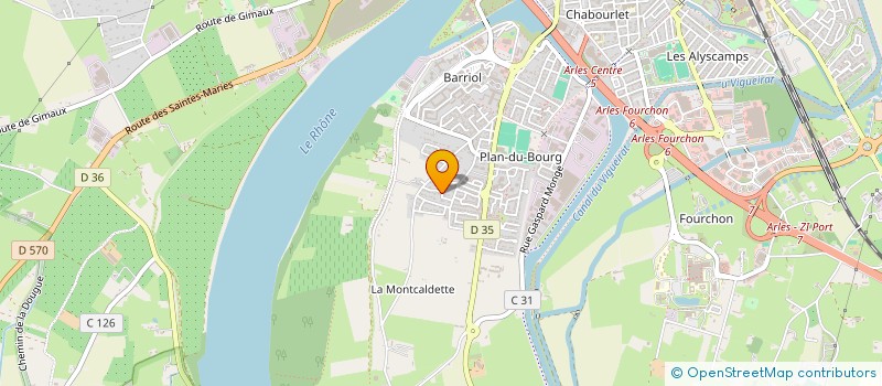 localisation de l'entreprise NANY à ARLES