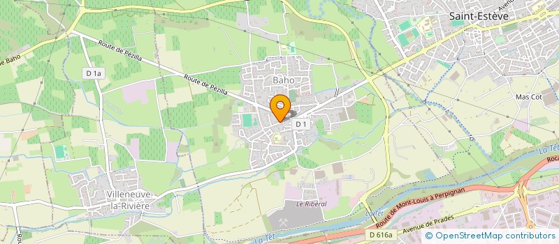 localisation de l'entreprise NANY  BAHO