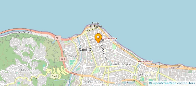 localisation de l'entreprise NANY  SAINT-DENIS