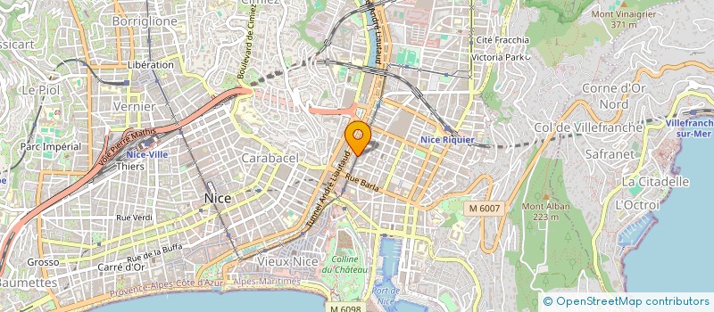 localisation de l'entreprise NANY CHAUSSURES à NICE