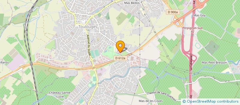 localisation de l'entreprise NAO  TOULOUGES