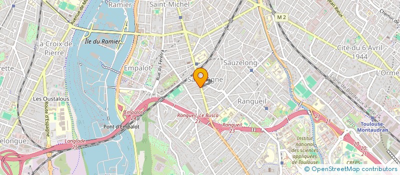 localisation de l'entreprise NAO à TOULOUSE