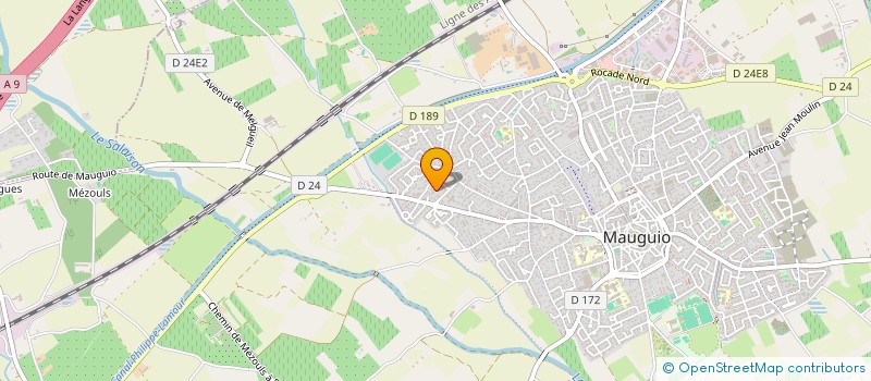 localisation de l'entreprise NAO  MAUGUIO