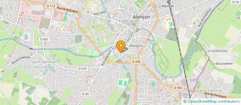 localisation de l'entreprise NAO-HACK à ALENCON