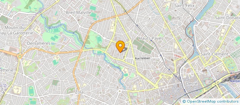 localisation de l'entreprise NAOCORP à NANTES