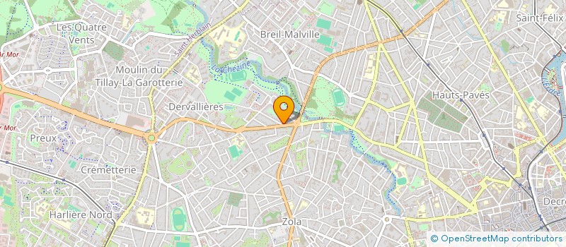 localisation de l'entreprise NAOCY à NANTES