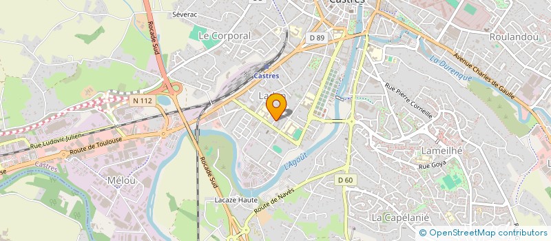 localisation de l'entreprise NAOLI  CASTRES