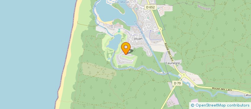 localisation de l'entreprise NAOMA  SOUSTONS