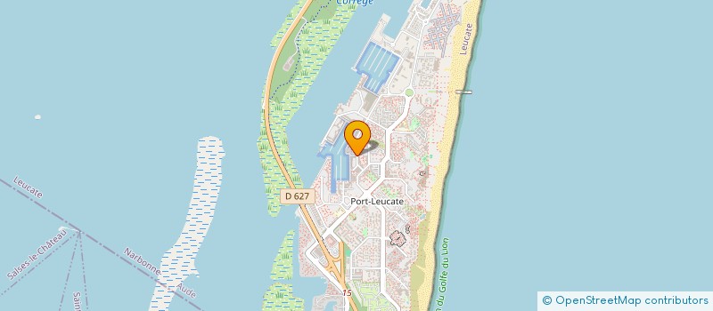 localisation de l'entreprise NAOMAT à LEUCATE