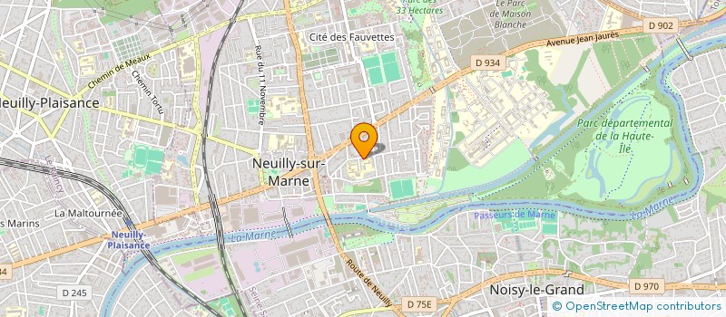 localisation de l'entreprise NAOMI à NEUILLY-SUR-MARNE