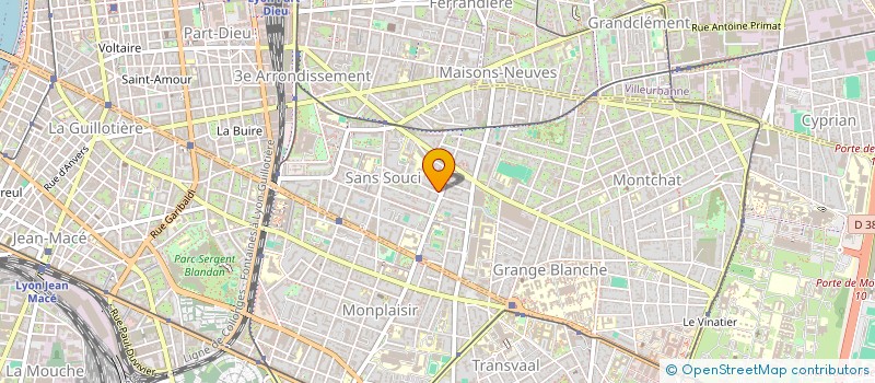 localisation de l'entreprise NAOMI 92  LYON