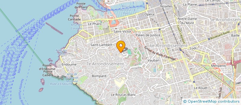 localisation de l'entreprise NAOMIE à MARSEILLE