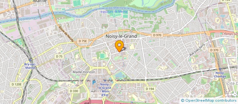 localisation de l'entreprise NAOMIE  NOISY-LE-GRAND