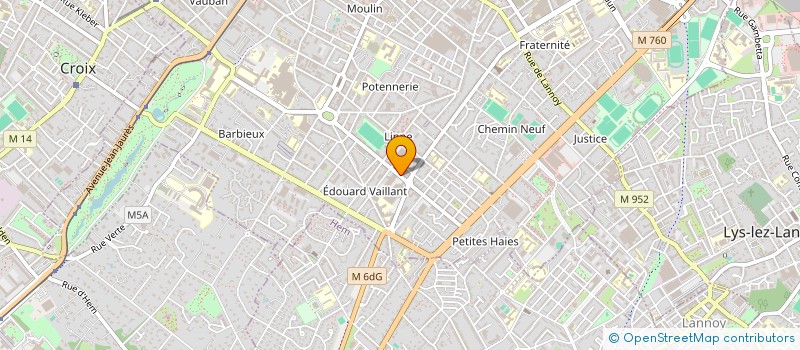 localisation de l'entreprise NAOMIE  ROUBAIX