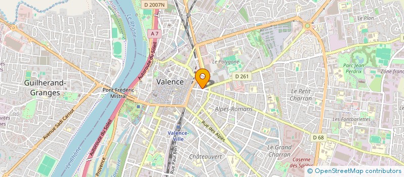 localisation de l'entreprise NAOMIE HAIR  VALENCE