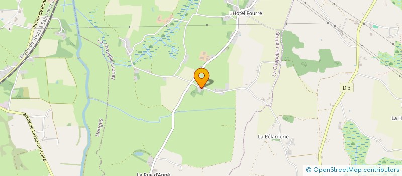 localisation de l'entreprise NAONED à LA CHAPELLE-LAUNAY