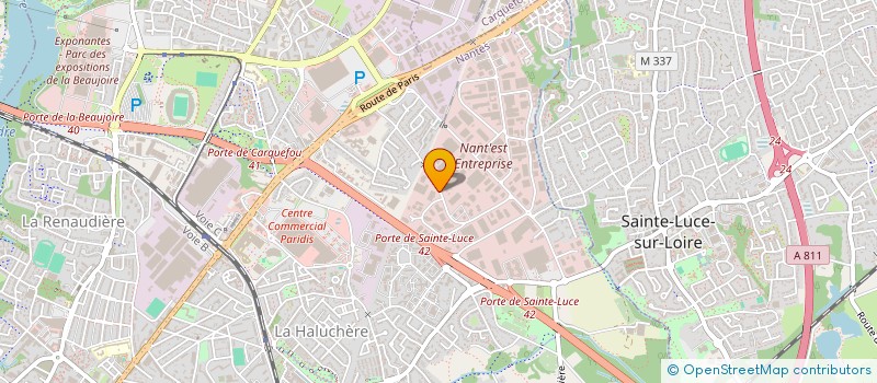 localisation de l'entreprise NAONED CARS à NANTES