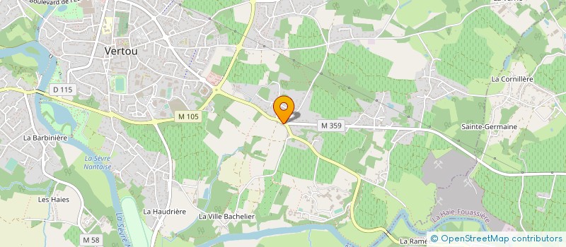 localisation de l'entreprise NAONED IT  VERTOU