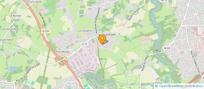 localisation de l'entreprise NAONED WORKSHOP  CHAPELLE-SUR-ERDRE (LA)