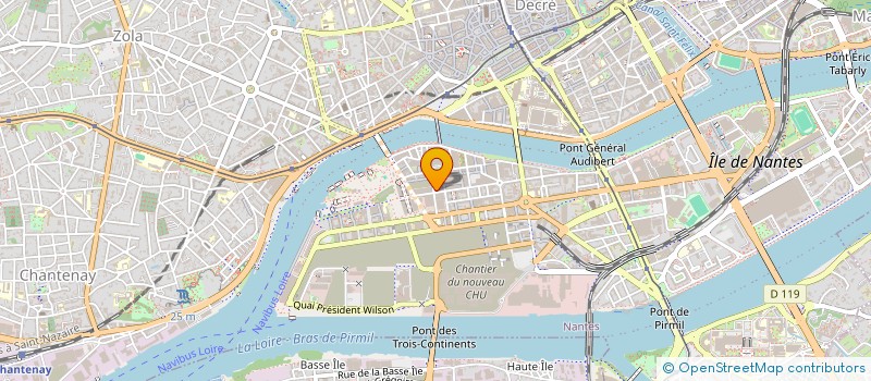 localisation de l'entreprise NAONEDIA à NANTES