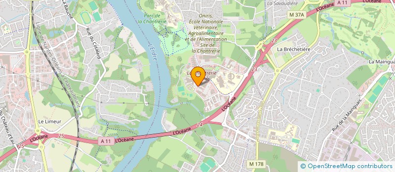 localisation de l'entreprise NAONET à NANTES
