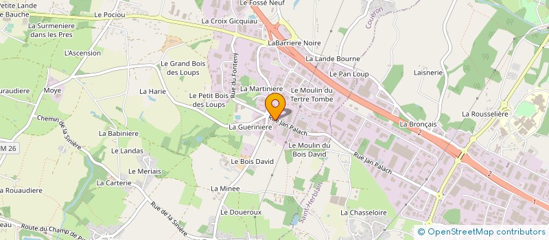 localisation de l'entreprise NAONEXT  LA MONTAGNE