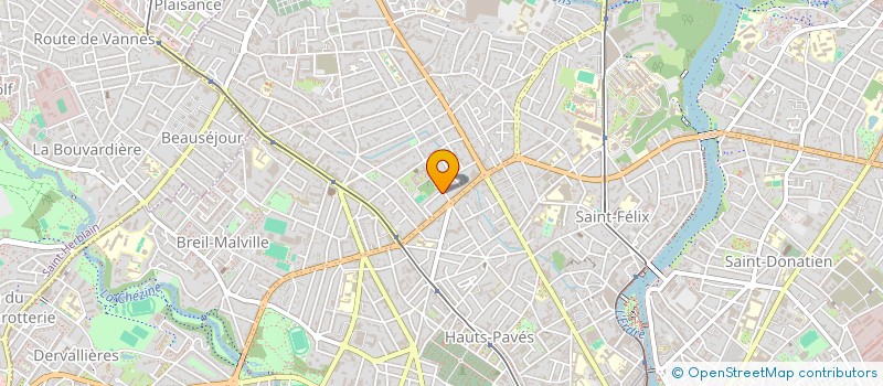 localisation de l'entreprise NAONID à NANTES