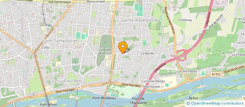 localisation de l'entreprise NAORI PRODUCTIONS  LA VILLE-AUX-DAMES