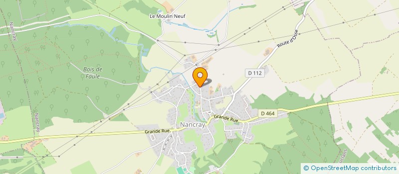 localisation de l'entreprise NAOS à NANCRAY